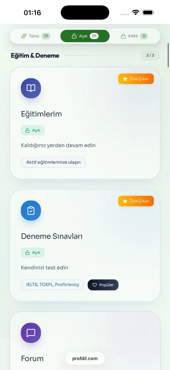 Fikir Panosu ekran görüntüsü 2