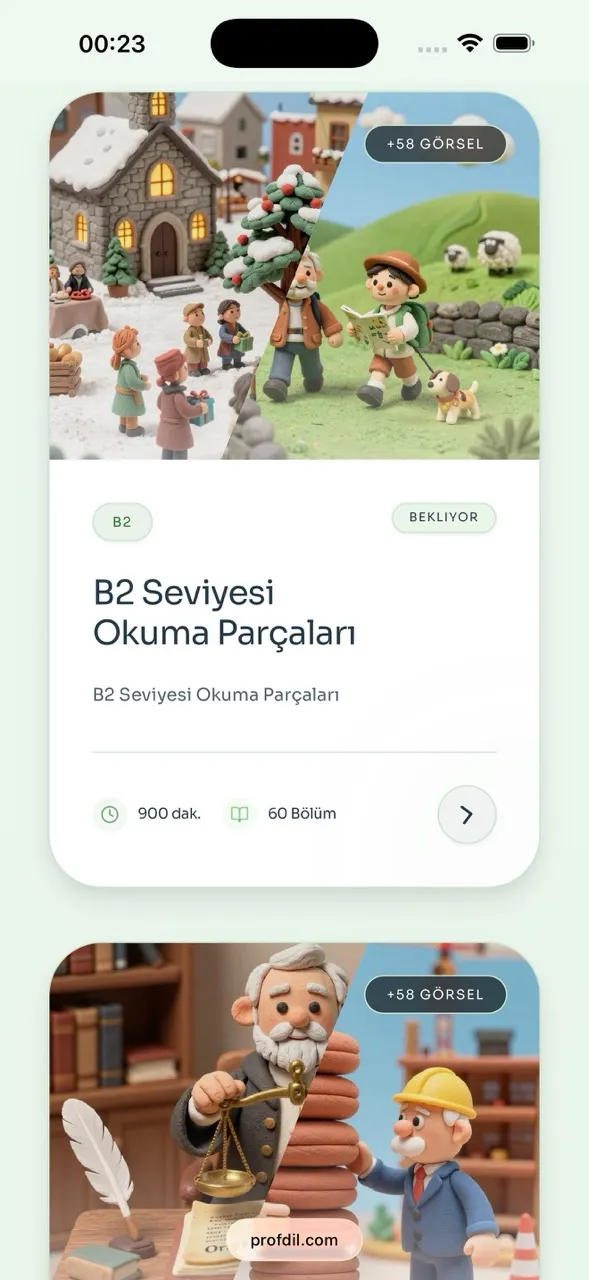 Profdil News ekran görüntüsü 2