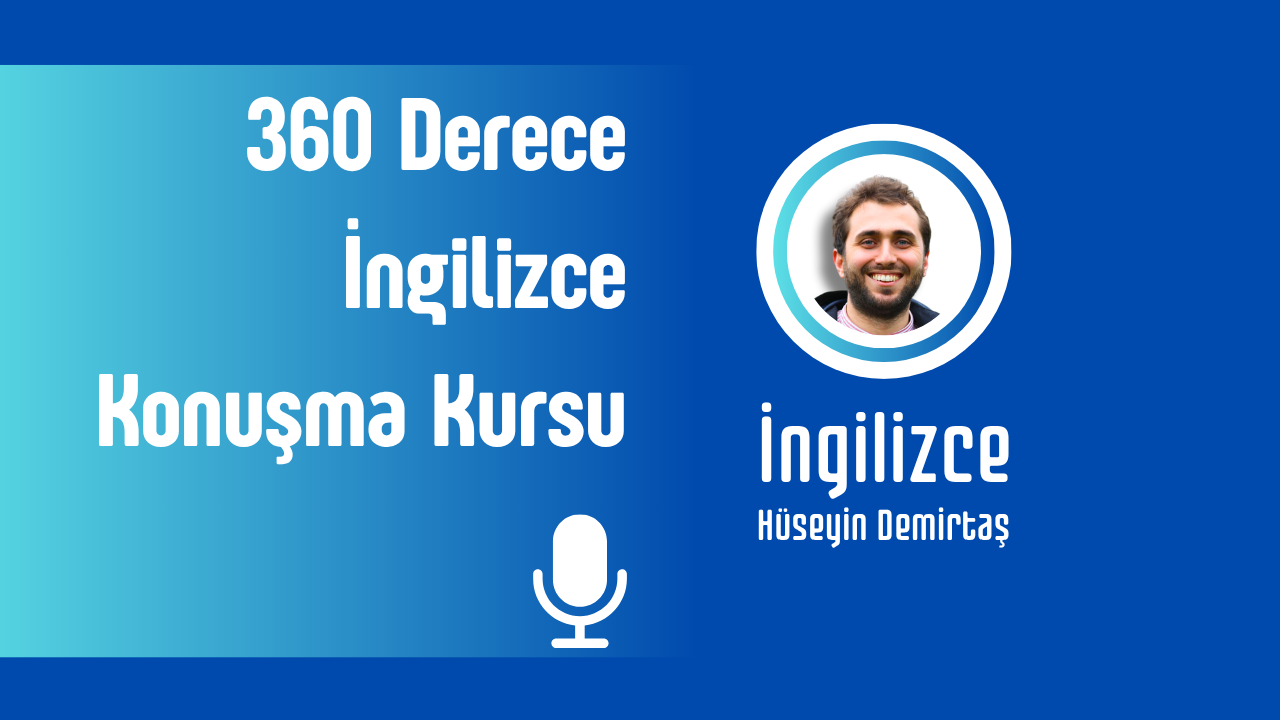 360 Derece İngilizce Konuşma Kursu Eğitimi (1 Aylık Üyelik)