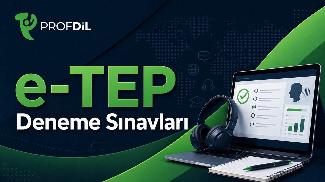 E-TEP için 5 Deneme Sınavı (1 Aylık Üyelik)