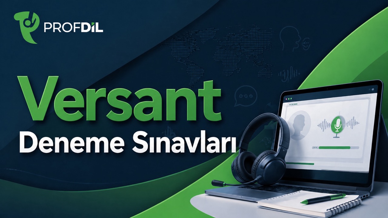 Versant Placement için 5 Deneme Sınavı (1 Aylık Üyelik)