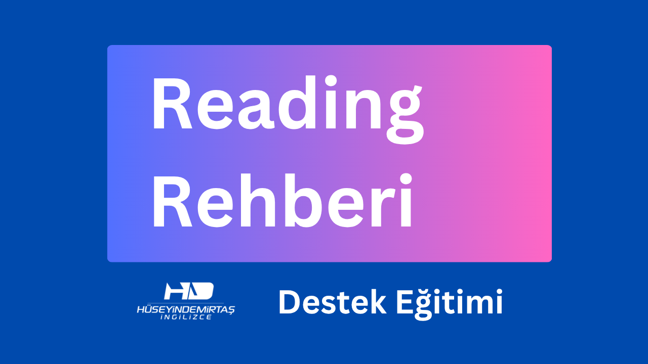 Reading Rehberi Destek Eğitimi