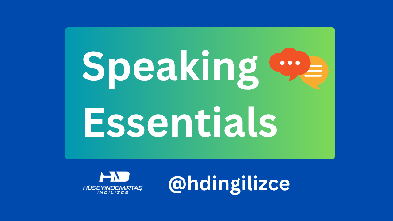 Speaking Essentials