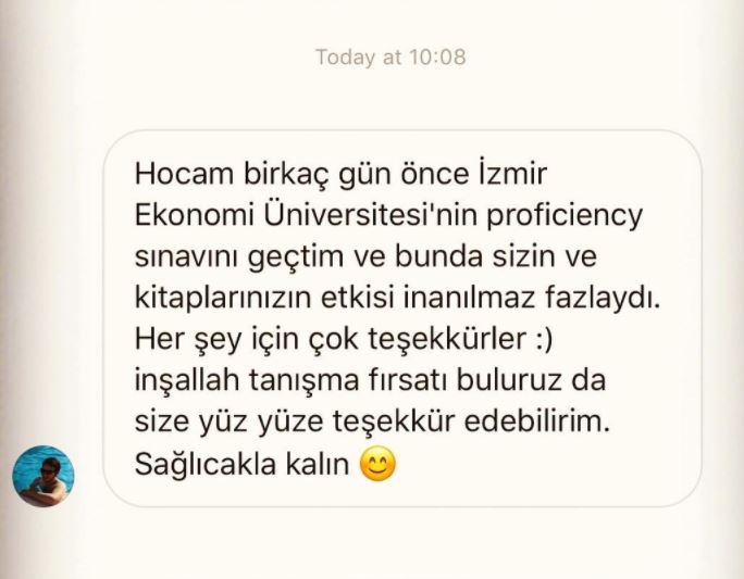 Speaking Rehberi okur yorumu 1