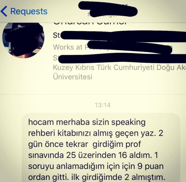 Speaking Rehberi okur yorumu 3